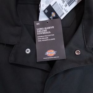 Men's Dickies Long Sleeve Deluxe Coveralls XL Short Green New With Tags